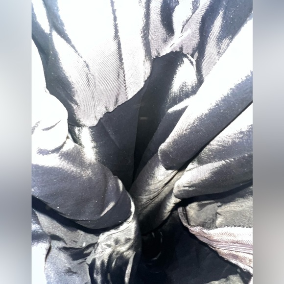 Bari Jay dark blue bedazzled sleeveless long polyester formal dress size 3/4 - Picture 12 of 12